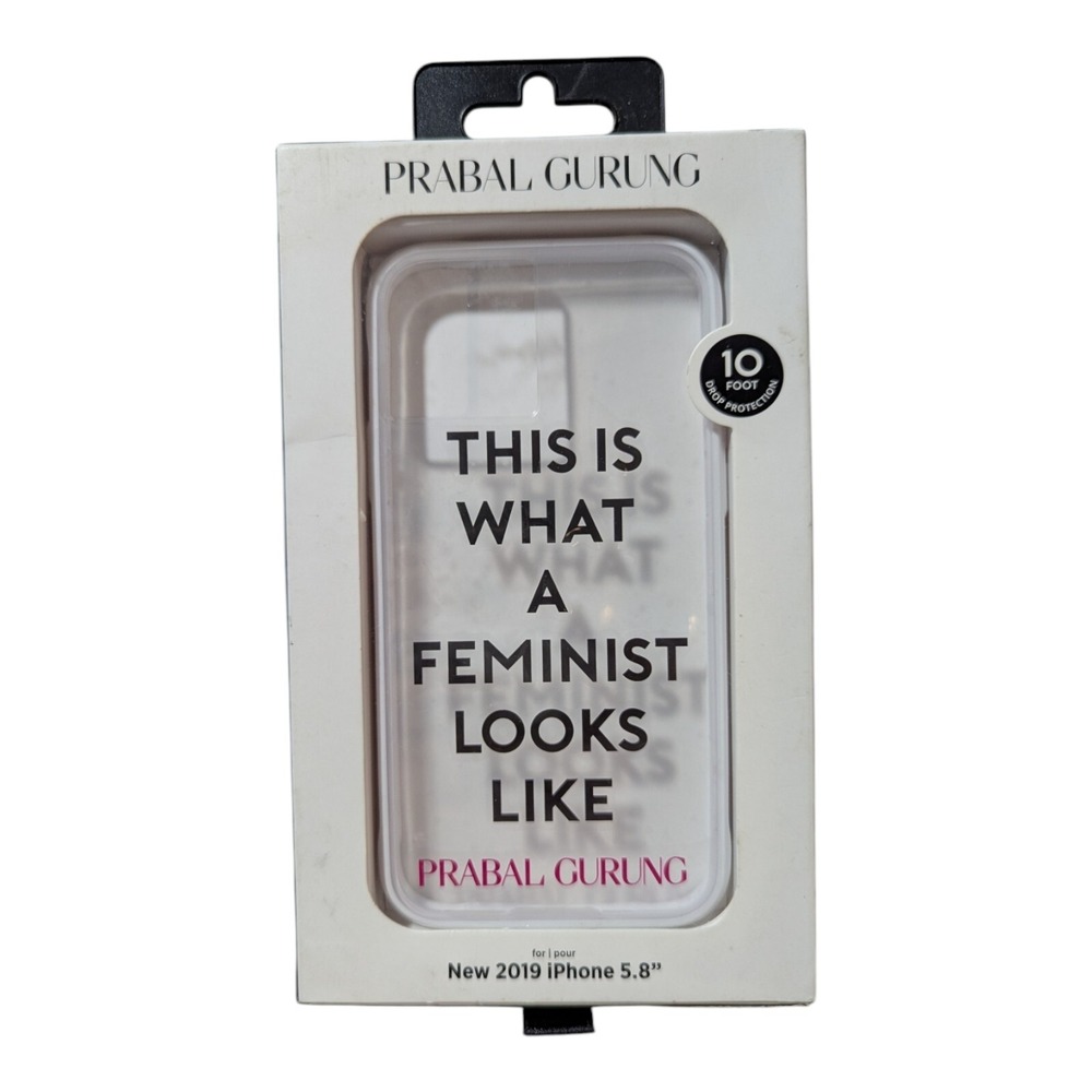 Q9. Case-Mate Prabal Gurung‎ Case Apple iPhone 5.8" 2019  (11 Pro) - "Feminist "